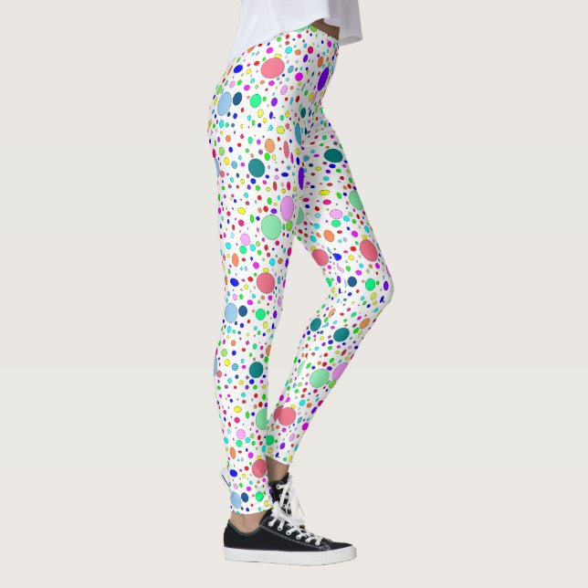 Farbige Blasen Leggings (Rechts)