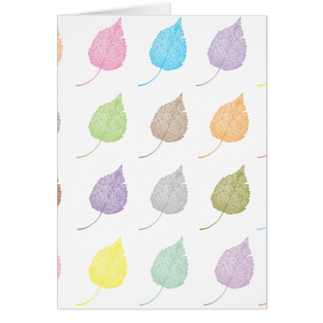 Farbige Blätter (Vorne)