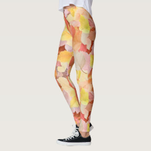 Farbige Blätter des Herbstes Leggings