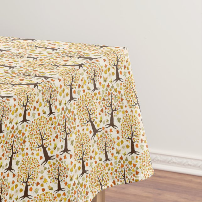 Farbige Blätter im Herbst Erntedank Tischdecke (Beispiel)