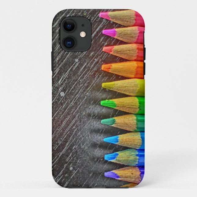 Farbige Bleistift dünn kaum dort iPhone Gehäuse Case-Mate iPhone Hülle (Rückseite)