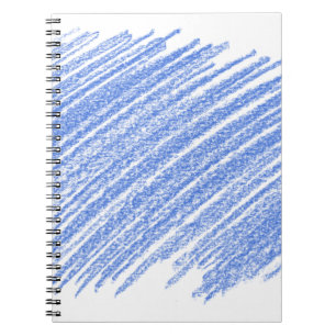 Farbige Bleistiftkratzung Notizblock