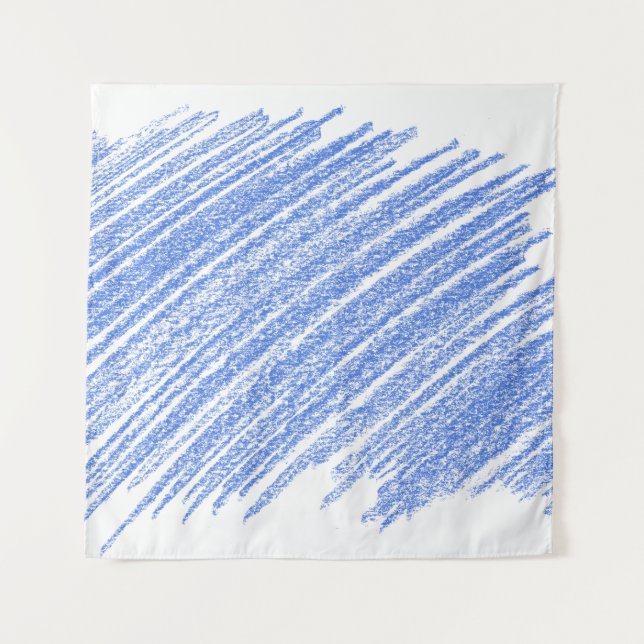 Farbige Bleistiftkratzung Wandteppich (Vorderseite)