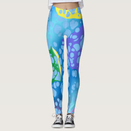 Farbige Blobs Leggings