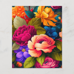 Farbige Blume