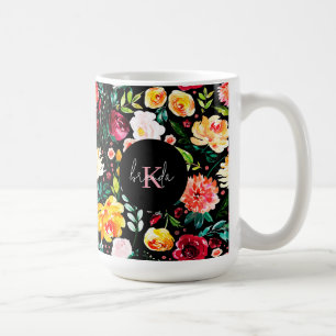 Farbige Blume aus dem Englischen Garten Kaffeetasse