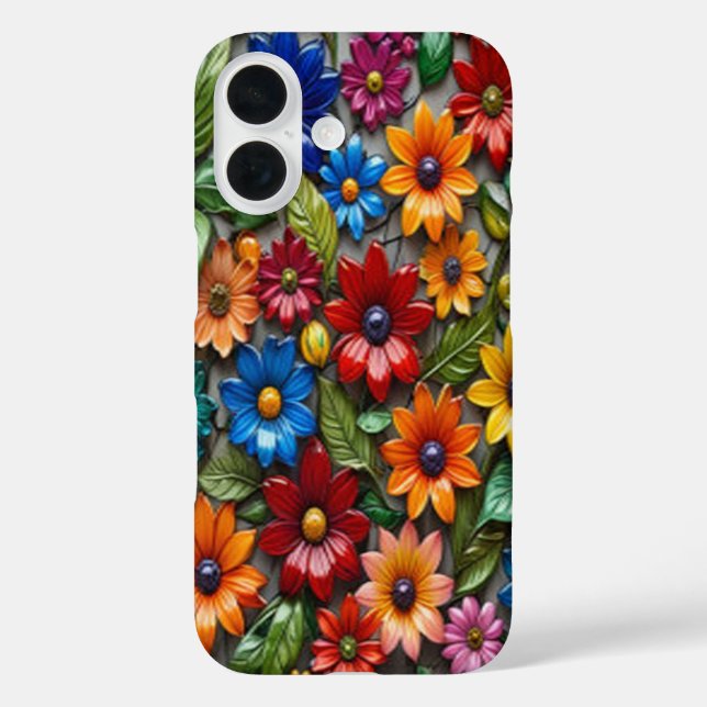 Farbige Blume aus Glas #3 - iPhone-Fälle Case-Mate iPhone Hülle (Rückseite)