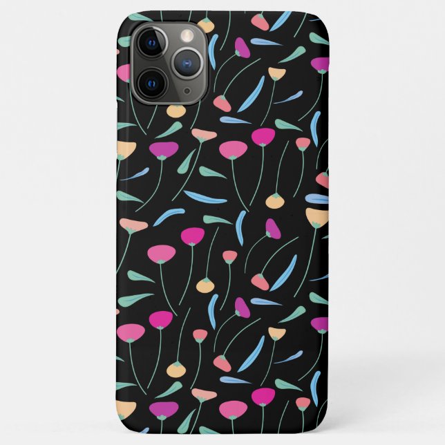 Farbige Blume Case-Mate iPhone Hülle (Rückseite)