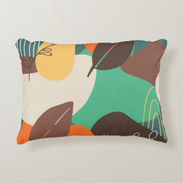 Farbige Blume Dekokissen