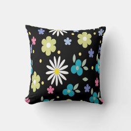 Farbige Blume Kissen