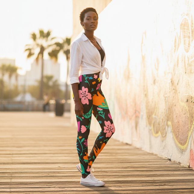 Farbige Blume Leggings (Von Creator hochgeladen)