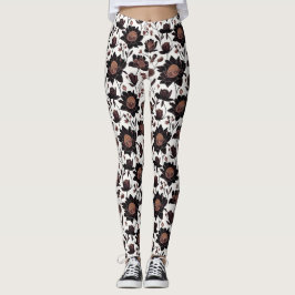 Farbige Blume Muster Design 23 - Leggings