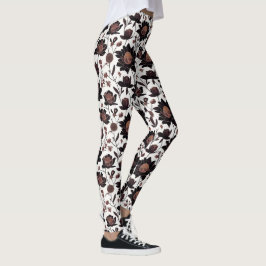 Farbige Blume Muster Design 23 - Leggings