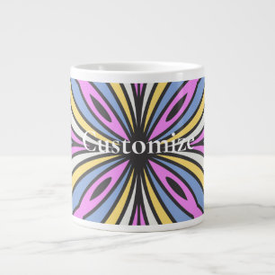 Farbige Blume Petals Thunder_Cove Jumbo-Tasse