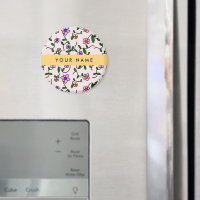 Farbige Blume, rosa Hintergrund, gelb