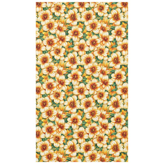 Farbige Blume Tischdecke (Vorderseite)