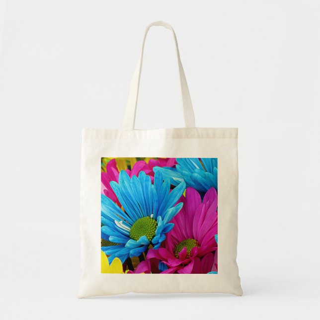Farbige Blume Tragetasche (Vorne)