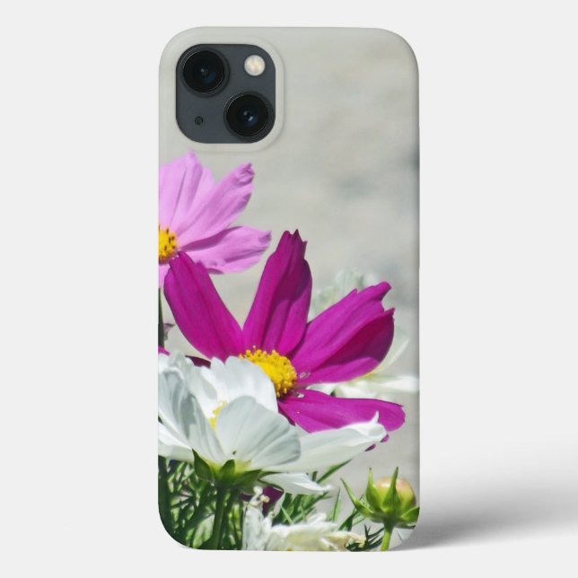 Farbige Blume (weich) Case-Mate iPhone Hülle (Rückseite)