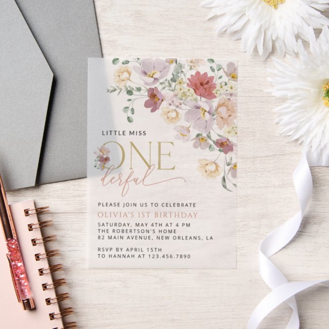 Farbige Blume, Wildblumen, erster Geburtstag (Hochzeit)