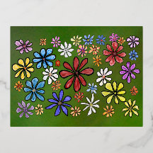 Farbige Blumen