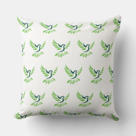 Farbige Blumenkissen mit Blumenmuster Kissen