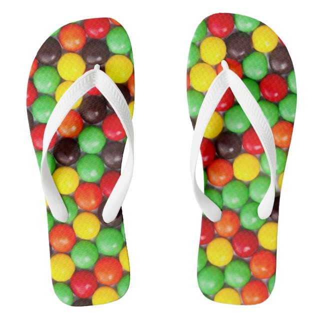 Farbige Bonbons Flip Flops (Fußbett)