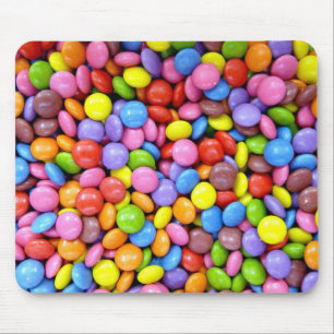 Farbige Bonbons Mousepad