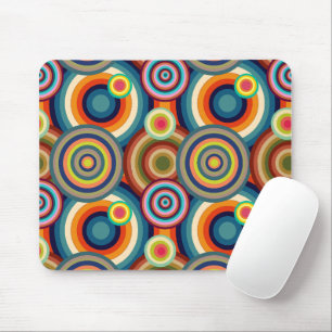 Farbige Bullseyes Mousepad