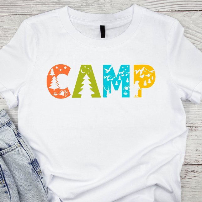 Farbige CAMP T-Shirt (Von Creator hochgeladen)