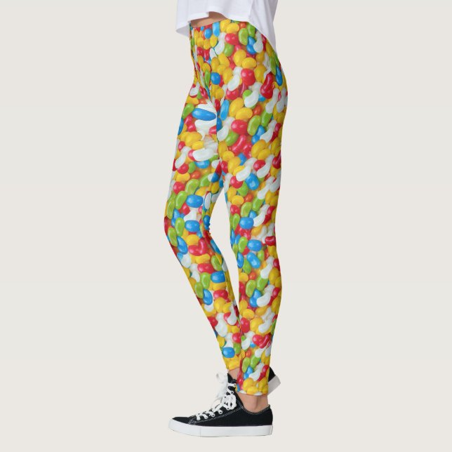 Farbige Candy Beans Delights, Leggings (Links)