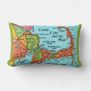 Farbige Cape Cod Lendenkissen