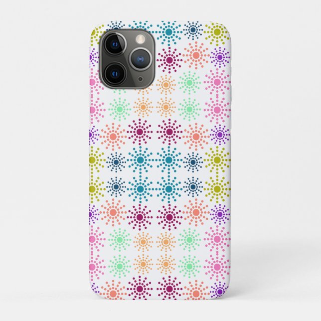 Farbige Circles Pattern Beach Handtuch Case-Mate iPhone Hülle (Rückseite)