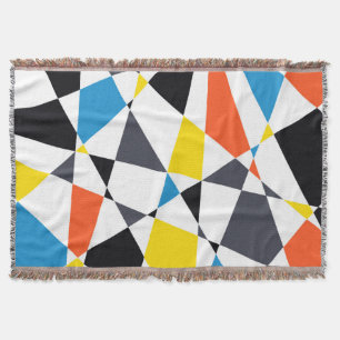 Farbige, coole, trendige, moderne geometrische For Decke