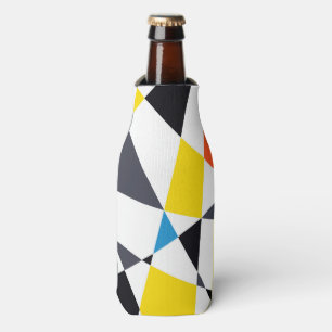 Farbige, coole, trendige, moderne geometrische For Flaschenkühler
