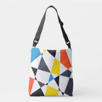Farbige, coole, trendige, moderne geometrische For