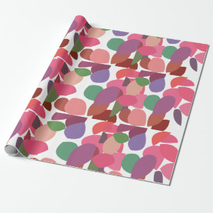 Farbige Cotoneaster-Blätter Botanisch Geschenkpapier