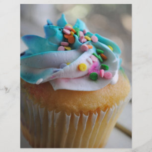 Farbige Cupcake-Flyer Flyer