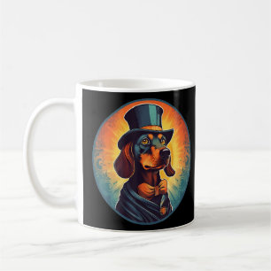 Farbige Dackel Hund Vater Mama Bester Hund Kaffeetasse