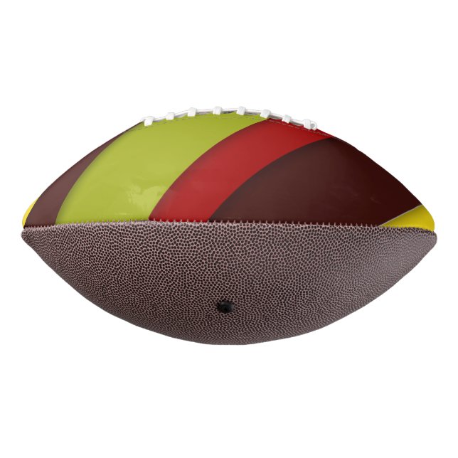 Farbige Diagonalstreifen Football (Gedreht 270)