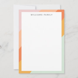 Farbige Diagonalstreifen Retro Sweet Candy Pasty