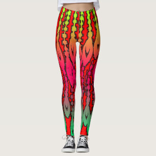 Farbige digitale 3D-Design-Leggings – Perfekter Si Leggings