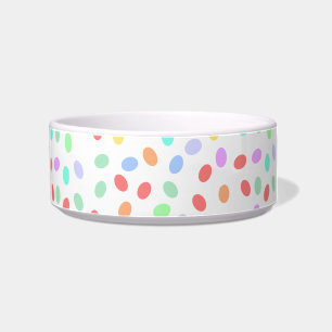 Farbige Dots Bowls Napf