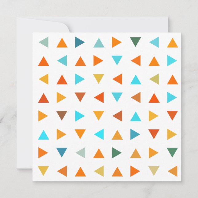 Farbige Dreiecke (Vorderseite)