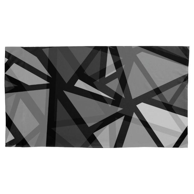 Farbige Dreiecke 6 Kissenbezug (Vorderseite)