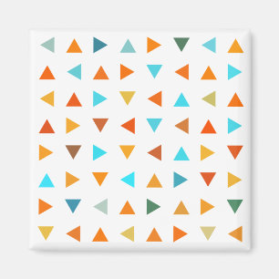 Farbige Dreiecke Magnet
