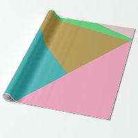 Farbige Dreiecke mit Abstrakter Geometrie
