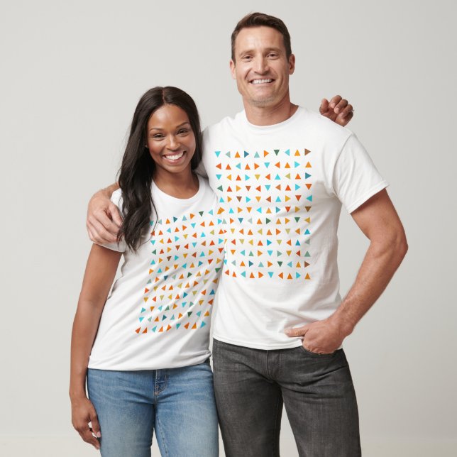 Farbige Dreiecke T-Shirt (Unisex)