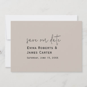 Farbige, editierbare Hochzeit - Sichert Euch den T Save The Date