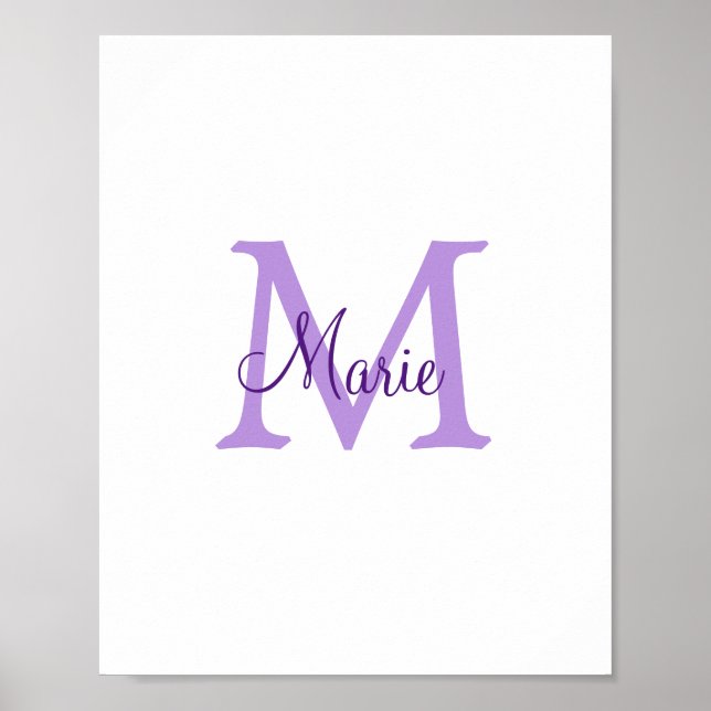 Farbige einfache minimale Bild mit Text Poster (Vorne)