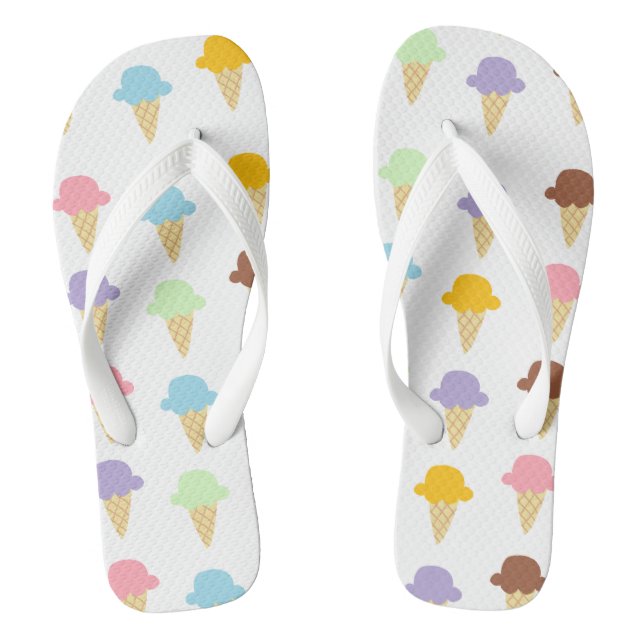 Farbige Eiscreme Flip Flops (Fußbett)